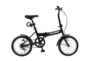 Amazon | 【 防犯登録付き/即乗りOK 】16インチ折りたたみ自転車